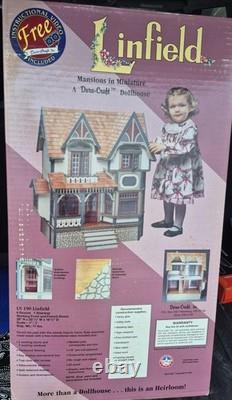 Nib Linfield Ln 190 Mansions In Miniature 6 Room 1 Stairway Doll House Kit
