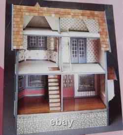 Nib Linfield Ln 190 Mansions In Miniature 6 Room 1 Stairway Doll House Kit