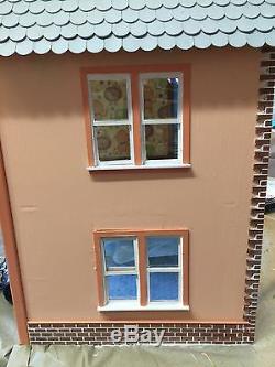 Ooak Handcrafted, Kit Bashed, Van Buren Dollhouse