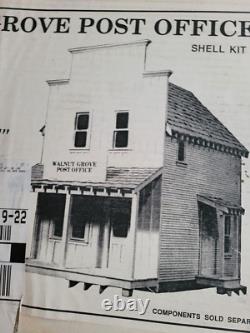 Opening Scene Replica's Walnut Grove Post Office LIttle House on Prairie Kit NIB
