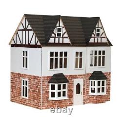 Orchard Avenue Tudor Dolls House Painted Flat Pack Kit 112 Scale