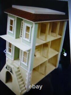 Palmetto 1 Inch Scale Dollhouse Kit By Majestic Mansions