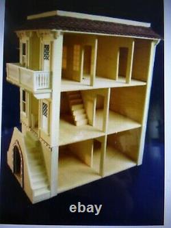 Palmetto 1 Inch Scale Dollhouse Kit By Majestic Mansions