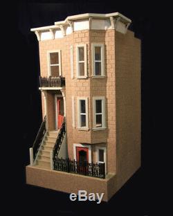 Park Avenue 1 Inch Scale Dollhouse Kit Laser Cut