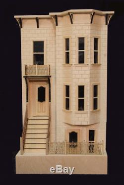 Park Avenue 1 Inch Scale Dollhouse Kit Laser Cut