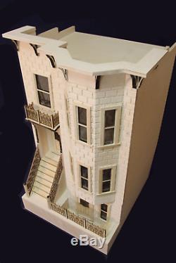 Park Avenue 1 Inch Scale Dollhouse Kit Laser Cut