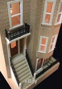 Park Avenue 1 Inch Scale Dollhouse Kit Laser Cut