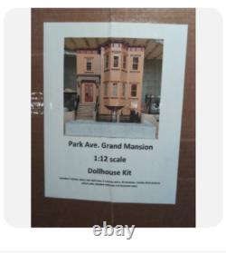 Park Avenue Grand Mansion Doll House Kit 112 Scale DIY Doll House
