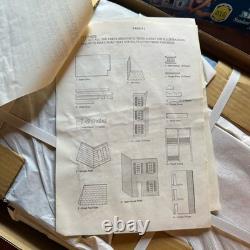 Petite Dreams Victorian Solid Wood Dollhouse Easy Assembly NO. 20002 Open Box