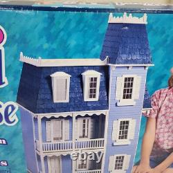 Petite Dreams Victorian Solid Wood Dollhouse Easy Assembly NO. 20002 READ