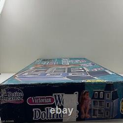 Petite Dreams Victorian Solid Wood Dollhouse Easy Assembly NO. 20002 READ