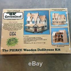 Pierce Wooden Dollhouse Kit by Greenleaf NEW