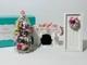 Pink/White Dollhouse Mini 112, 7 inch, Candies & Cream PRE-LITChristmas Tree