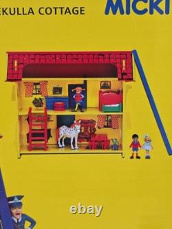 Pippi Longstocking Dollhouse Villa Villekulla Vintage Micki With Figures