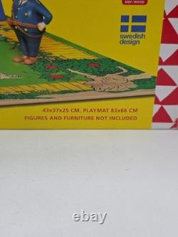 Pippi Longstocking Dollhouse Villa Villekulla Vintage Micki With Figures