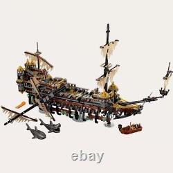 Pirates of the Caribbean The Silent Mary Pirate Ship Building Blocks Toy Bricks