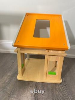 Plan Toys Chalet Wooden Dollhouse Set with additional house Assessories
