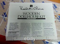 President's Choice DIY wooden dollhouse kit 1998 new