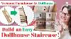 Pt 15 Vermont Farmhouse Jr Dollhouse Kit Build Tutorial 4017 Interior Staircase U0026 Landing Rail Kit