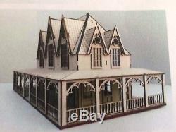 Quarter 1/4 148 Scale Dollhouse Kit Barnard Built Gothic Style Fairytale Villa