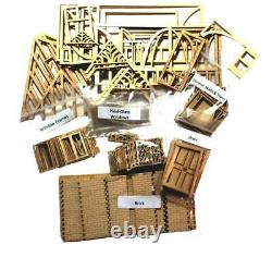 Quarter Inch Scale Tudor Style House Complete Kit