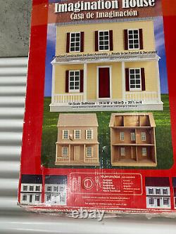 QuickBuild IMAGINATION HOUSE Doll House Kit 1 Scale New in Box