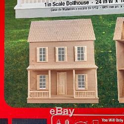QuickBuild Imagination House Dollhouse Kit 67100 1 Inch Scale NEW SEALED Project
