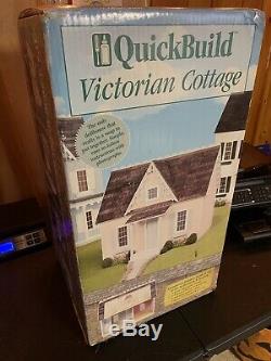 QuickBuild Victorian Style Cottage Dollhouse Kit One Inch Scale NIB