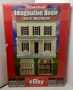 Quick Build Quickbuild Imagination House #67100 Dollhouse 1 Scale NewithSealed