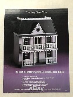 RARE Brand New Walmer PLUM PUDDING Doll House DollHouse Kit Unopened Box HTF