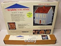 RARE DELUXE DOLLHOUSE KIT S-700D + FINISHING KIT S-700FK by Real Good Toys