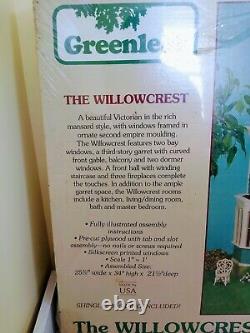 RARE Greenleaf The Willowcrest Wooden Dollhouse Kit # 8005 NIB