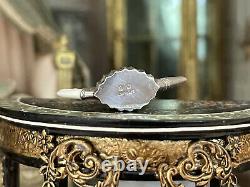 RARE Mini Dollhouse Obadiah Fisher Coveted Sterling Silver Tea Pot Bone Handle