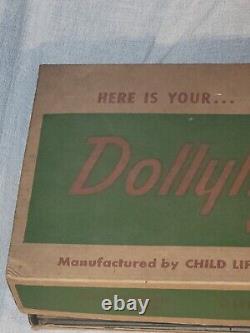 RARE New Unbulit 1950's Vintage Doll House Model 100 Dollyhome Child Life Toys