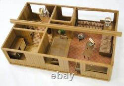 RARE New Unbulit 1950's Vintage Doll House Model 100 Dollyhome Child Life Toys