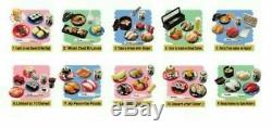 RARE Re-ment Miniature Revolving Sushi Japanese Bar Set NIB 1 box of 10sets