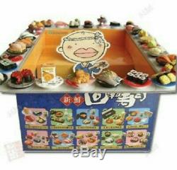 RARE Re-ment Miniature Revolving Sushi Japanese Bar Set NIB 1 box of 10sets