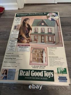 READ! Real Good ToysVermont Farmhouse Jr 29 Wood Dollhouse Kit J-M401