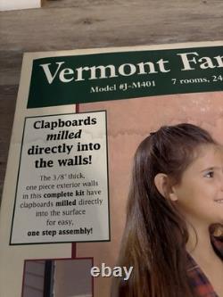 READ! Real Good ToysVermont Farmhouse Jr 29 Wood Dollhouse Kit J-M401