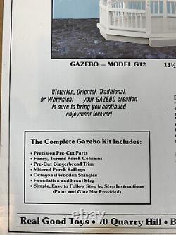 REAL GOOD TOYS The Gazebo Model G12- Unbuilt/New In Box 131/2 x 16 Made In VT