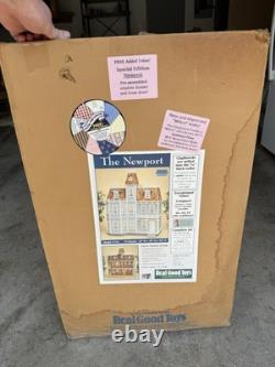 RETIRED Real Good Toys Newport Wooden Dollhouse Kit (Vintage)