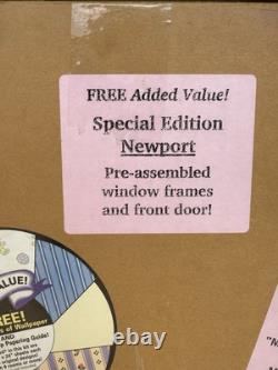 RETIRED Real Good Toys Newport Wooden Dollhouse Kit (Vintage)