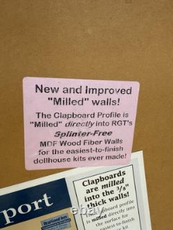 RETIRED Real Good Toys Newport Wooden Dollhouse Kit (Vintage)