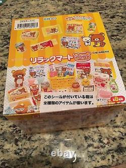 RE-MENT Set of 8 san-x Rilakkuma supermarket, 16 Barbie kitchen food miniatures