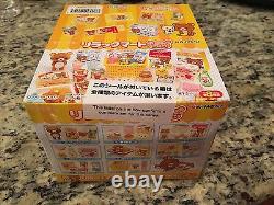 RE-MENT Set of 8 san-x Rilakkuma supermarket, 16 Barbie kitchen food miniatures