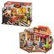 ROBOTIME Miniature House Kit DIY Mini Dollhouse Tiny Store Making Kit with LE