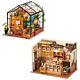 ROBOTIME Miniature House Kit DIY Mini Dollhouse with Accessories Tiny House M