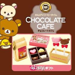 Rare 2011 Re-Ment Rilakkuma Chocolate Cafe Full Set of 6 pcs