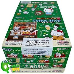 Rare 2014 Re-Ment Hello Kitty Coffee Shop Full Set of 12 pcs