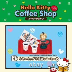 Rare 2014 Re-Ment Hello Kitty Coffee Shop Full Set of 12 pcs